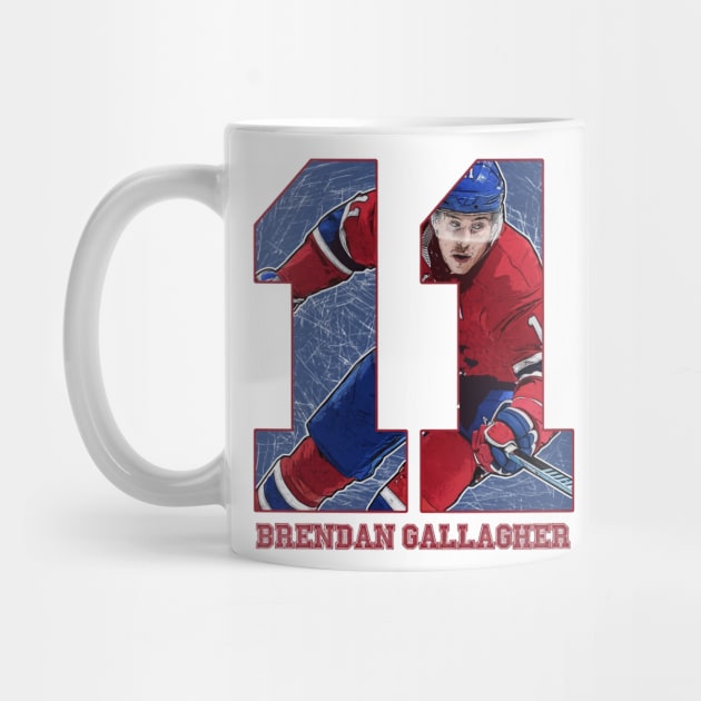 Brendan Gallagher Montreal Game by stevenmsparks